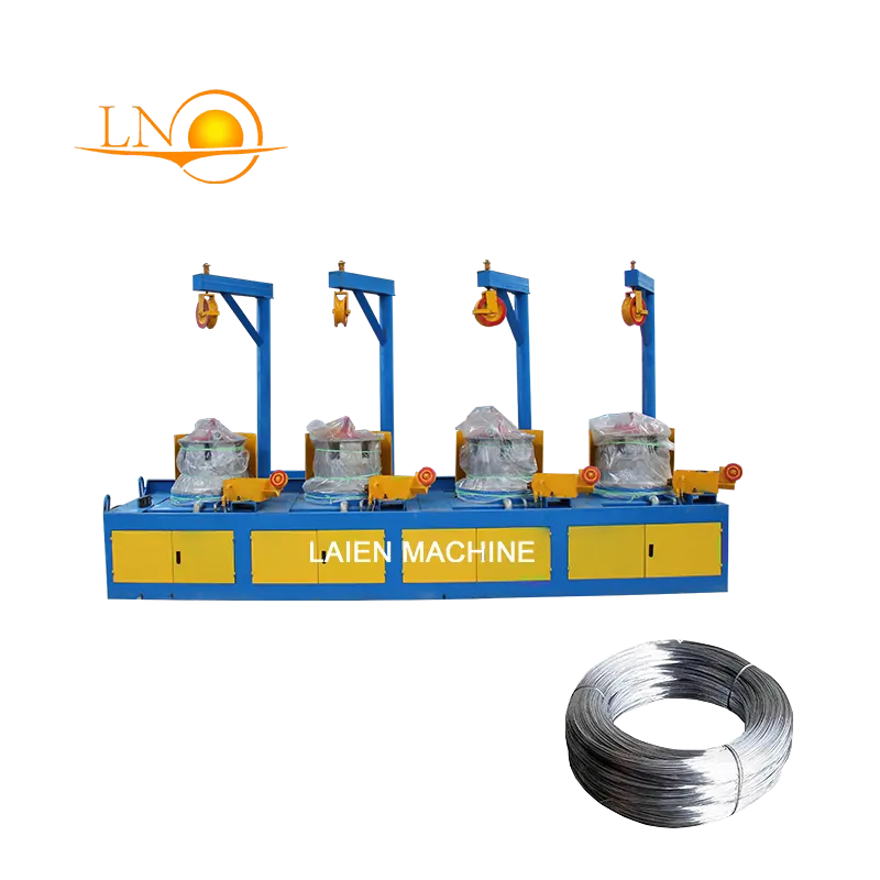 high speed ribbed wire straight line wire drawing machine