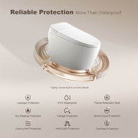 Cuvette de toilette intelligente pour salle de bains, bidet, Inodoro Toilette Inteligente Électrique Intelligente Toilette à chaud instantané OEM/ODM