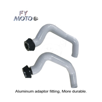 Kit de manguera de inducción de aire frío gris para BMW M8 M5 F90 F91 F92 F93 18-22 6ply 7MM de espesor