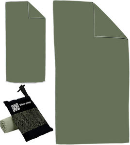 Serviette de sport en microfibre suédée de haute qualité, serviette de gym économique, serviette de sport en microfibre suédée avec logo personnalisé et bande - Product Image 5