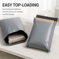 Enveloppe d'expédition matelassée en PE avec bande adhésive, étanche, auto-adhésive, logo personnalisé, vente en gros d'enveloppes pour le commerce électronique, RTS