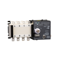 Commutateur électrique triphasé double alimentation Contrôleur ATS 100A-630A Commutateur de transfert automatique pour générateur