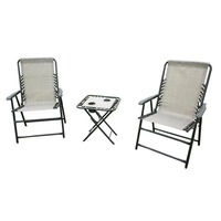 Ensemble de meubles d'extérieur, ensemble de chaises pliantes et de table, ensemble confortable pour le jardin et la cour