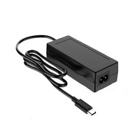 Pengisi daya Laptop Universal Tipe C PD, 65W, catu daya 20V 3,25a dengan kabel USB C untuk Laptop, Tablet, dan lainnya
