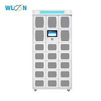 Distributeur Automatique Intelligent de Plats Chauds – Casier Efficace à Verrou Électronique – Distributeur de Nourriture Préassemblé 19 Compartiments en Acier Laminé à Froid – Certifié CE