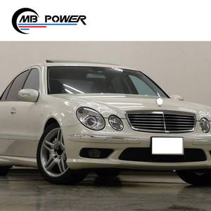 Kits de carrosserie E classe A style E63 pour 2003-2006 année w211 kit de carrosserie <span class=keywords><strong>pare</strong></span>-chocs de voiture jupe latérale pièces de mise à niveau w211 - Product Image 2