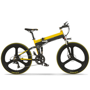 Vélo de montagne électrique pliable à suspension intégrale super léger de 26 pouces 350W 500W 1000W - Product Image 5