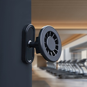 Support magnétique de téléphone en gros pour la gym, compatible <span class=keywords><strong>Samsung</strong></span> et iPhone, support mobile réglable pour accessoires de fitness - Product Image 1