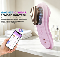 Vibrateur Papillon Portable Connecté via APP pour Femme – Stimulateur Clitoridien Silencieux et Étanche