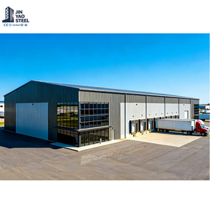 Bâtiment préfabriqué : Entrepôt, Atelier, Hangar, Structure en acier commerciale, Structure métallique industrielle, <span class=keywords><strong>Garage</strong></span> - Product Image 1