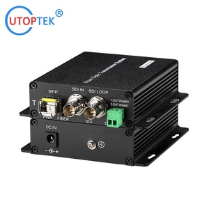 Multi-Service 3G-<strong>SDI</strong> Video Fiber Transceiver 1/2/<strong>4</strong>/8/16 <strong>Channels</strong> Broadcast Video Fiber Transmitter Receiver IP Compatible - Product Image 2
