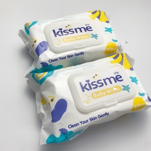 Toallitas húmedas de tela no tejida para bebés, desechables, personalizadas, venta al por mayor - Product Image 2