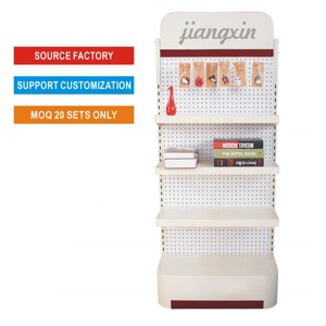 Góndolas Blancas Personalizadas de Una Sola Cara para Tiendas, Estanterías para Supermercados - Product Image 1