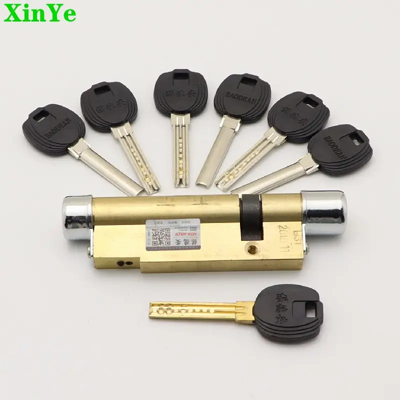 XinYe High Quality Security Brass Lock Key Cylinder Mortise Lock