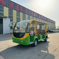 Bus électrique de 20 places pour le tourisme pittoresque et les promenades en voiture pour les visites