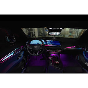 Luz Ambiental Interior para Automóvil LED Symphony con Efecto de Luz Intermitente para Cadillac CT5 2020-2025, Accesorios de Decoración de Tiras Atmosféricas - Product Image 2