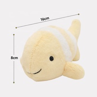 Jouets pour chiens Ocean Plush Squeaky, double son, bruit froissé, jouet à mâcher pour chiots, pour petits chiens, soins dentaires, 6 styles