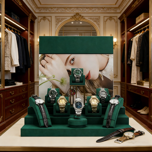 Présentoir de montres en microfibre pour bijouterie et magasin de détail - Product Image 5