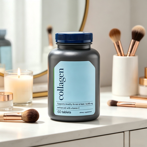 Tabletas de Colágeno con Vitamina <span class=keywords><strong>C</strong></span>, Fórmula Hidrolizada Avanzada, Absorción Óptima, Suplementos para Mujeres Adultas, 60 Tabletas, OEM de Fábrica - Product Image 3