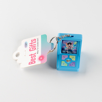 Mini machine de danse des doigts porte-clés, jouet pendentif arcade rythmique de poche, porte-clés tendance