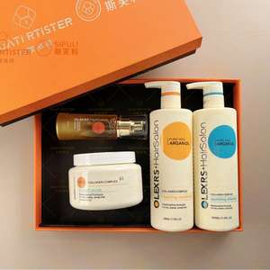 Shampoing et Après-Shampoing OLEXRS en Marque Blanche, Naturel et Biologique à l'Huile d'Argan et au Collagène, Sébo-régulateur, Anti-pelliculaire, Nourrissant et Réparateur - Product Image 1