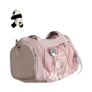 Bolsa Deportiva de Lona DB000015, Impermeable, para Gimnasio, Entrenamiento, Natación, con Compartimento para Zapatos, Bolsillo para Viaje, Bolsa de Hombro - Product Image 4