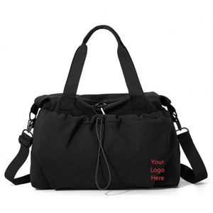 Sac de sport et de voyage unisexe personnalisable avec logo, imperméable en tissu Oxford, pour yoga, gym, et sac de voyage bandoulière - Product Image 1