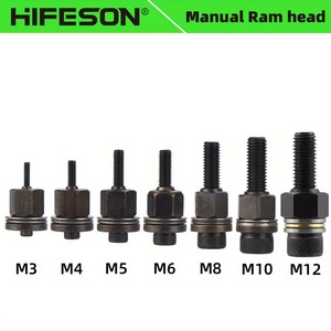 Inserts filetés métriques M3 M4 M5 M6 M8 M10 M12, entraînement à douille droite, finition oxyde noir, pour l'industrie générale des métaux - Product Image 3