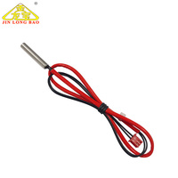Harga Pabrik Termistor NTC Berkualitas Tinggi 300mm Tahan Air Akurasi Tinggi Sensor Probe Pemanas Lantai & Suhu Ruangan