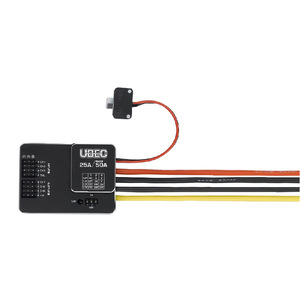 ยูเบค 25A 50A BEC ภายนอกสำหรับเครื่องบินร่อน RC รองรับแบตเตอรี่ 3-18S - Product Image 1