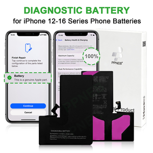 แบตเตอรี่ทดแทนคุณภาพโรงงาน 100% สำหรับทุกรุ่น <span class=keywords><strong>iPhone</strong></span> <span class=keywords><strong>11</strong></span> <span class=keywords><strong>Pro</strong></span> 12 12Pro 14plus 15Pro <span class=keywords><strong>Max</strong></span> <span class=keywords><strong>ไม่มี</strong></span>ข้อแจ้งเตือน 0 รอบการใช้งาน - Product Image 3