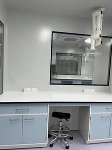 Hiện đại phong cách mới bệnh viện cuộc sống khoa học nghiên cứu phòng thí nghiệm tường Băng ghế dự bị thuốc thử Kệ tường Tủ phong cách phòng thí nghiệm đồ nội thất - Product Image 2