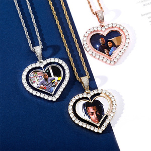 Collar Personalizado <span class=keywords><strong>para</strong></span> Sublimación, Collar en Blanco Imprimible por Transferencia de Calor con Imagen <span class=keywords><strong>para</strong></span> Manualidades, Regalos de San Valentín y Cumpleaños - Product Image 1