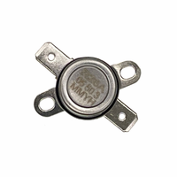 Termostato Bimetálico de Acero Inoxidable KSD301, Reinicio Manual/Automático, 26A, 55C, Interruptor de Control de Temperatura, 250VAC /TUV