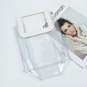 Bolso de mano transparente de PVC, promoción de regalo, bolsas de compras transparentes para mujer para embalaje de cosméticos - Product Image 4