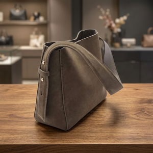 Sac bandoulière décontracté pour femme BS INTERNATIONAL NA228, en cuir véritable fait main, durable, léger, pliable, imperméable et portable - Product Image 4