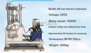 เครื่องกดน้ำมันแบบไฮดรอลิกแบบเย็นเพื่อคงคุณค่าทางโภชนาการ - Product Image 3