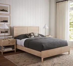 Grosir Pabrik tempat tidur pintar dalam ruangan kayu kamar tidur set furnitur kayu Platform tempat tidur set kamar tidur
