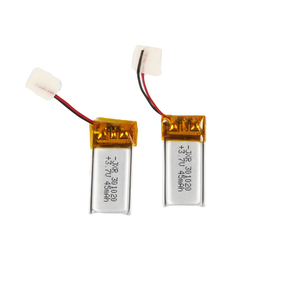 แบตเตอรี่ลิเธียมโพลิเมอร์แบบชาร์จไฟได้นาฬิกาอัจฉริยะ3.7V 301020 45mAh สำหรับหูฟัง - Product Image 3
