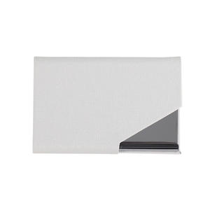 ที่ใส่นามบัตรอลูมิเนียมอัลลอยน้ำหนักเบาพิเศษเป็นมิตรกับสิ่งแวดล้อมพิมพ์ลายซิลค์สกรีนลายขนาดใหญ่พิเศษแกะสลักของขวัญส่งเสริมการขาย - Product Image 6