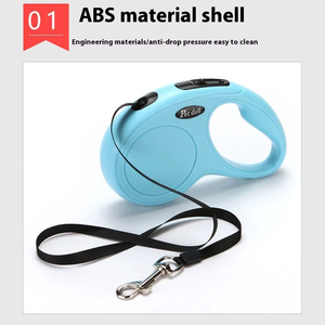 Guinzaglio retrattile automatico materiale ABS di alta qualità regolabile 3M e 5M lunghezze - Product Image 4