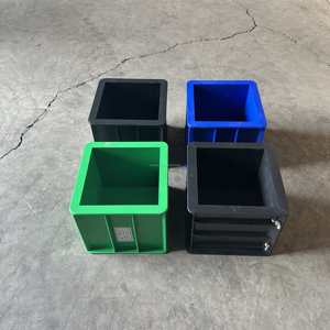 Dismountable 150*150*150mm Plastic ABS <strong>Concrete</strong> <strong>Test</strong> <strong>Cube</strong> Mould - Product Image 6