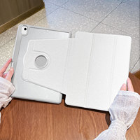 Étui pour iPad rotatif à trois volets personnalisable Différents modèles et couleurs Housses et étuis pour tablettes