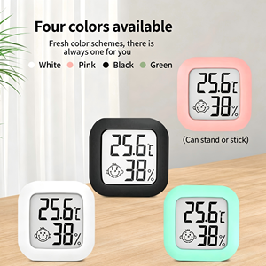 Mini Termometro Digitale di Alta Precisione per Interni con Display Umidità, Magnetico, per Cameretta e <span class=keywords><strong>Camera</strong></span> <span class=keywords><strong>da</strong></span> <span class=keywords><strong>Letto</strong></span>, Termometro Domestico - Product Image 3