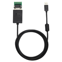 Cable de Comunicación USB 2.0 a RS485/422 Personalizado UOTEK, Adaptador con Conector Macho DB9, Cubierta de PVC con Blindaje Trenzado UT-8422