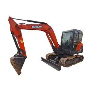 High Efficiency Second Hand Excavator Used 6T Mini Digger Doosan DX60 Excavator Used DX60 Excavator For Sale