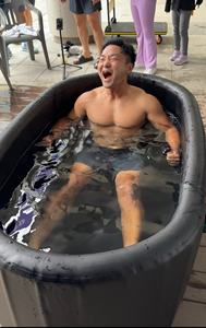 อ่างสปาแช่น้ำเย็นพร้อมเครื่องทำน้ำแข็ง สามารถทำความเย็นได้ถึง 0 องศา ° น้ำอุณหภูมิ C ไม่ต้องใช้น้ำแข็งสำหรับการอาบน้ำแข็ง  รับผลิตแบบ OEM/ODM - Product Image 6