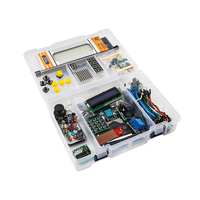 Kit de inicio de placa de desarrollo de proyectos de PCB de programación basada en escudo multifunción Robotlinking para Arduino