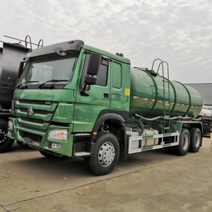 Camión Cisterna de Succión de Lodos y Aguas Residuales Usado Sinotruk de 20000 Litros en Venta en África - Product Image 1
