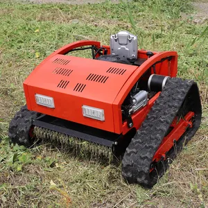 Mesin pemotong rumput otomatis, traktor kompak dengan pemotong perut